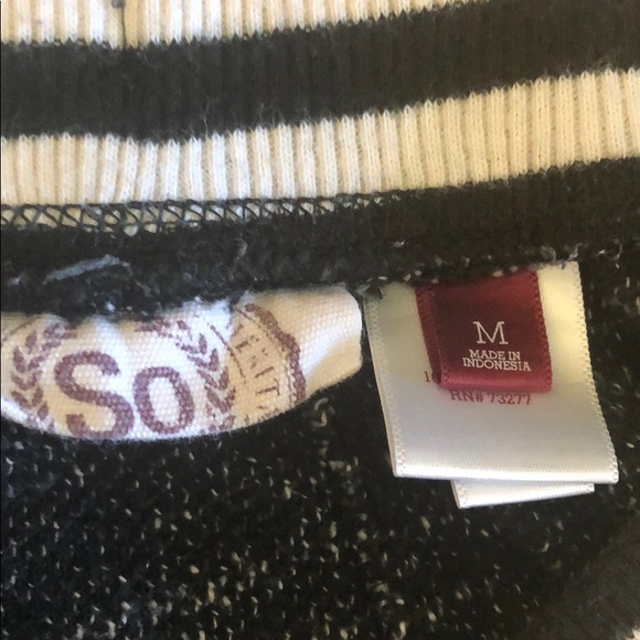 Black and white knitted joggers - Picture 3 of 3